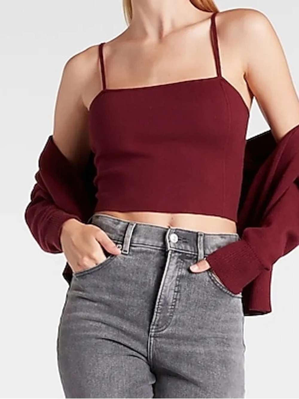 Express Top Sweater Crop Women's Size Small NWOT